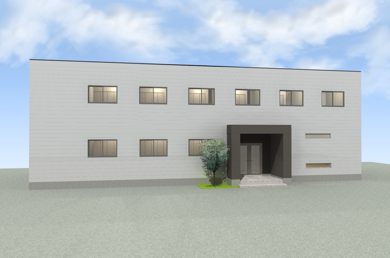 宿舎プラン | 軽量鉄骨建築なら呉羽産業株式会社